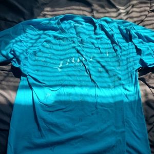 Men large Hurley tee turquoise